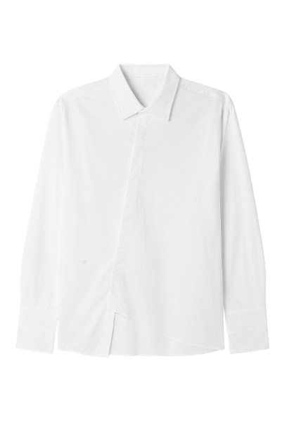 chemise asymétrique